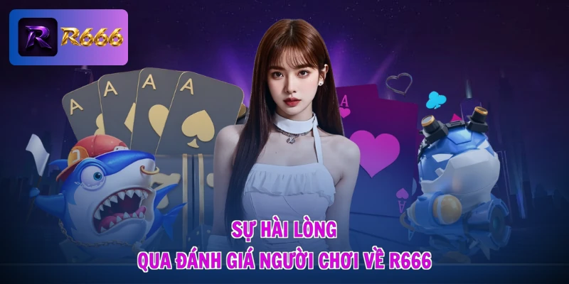 Sự hài lòng qua đánh giá người chơi về R666