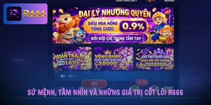 Sứ mệnh, tầm nhìn và những giá trị cốt lõi R666