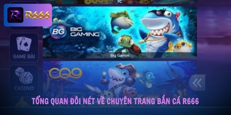 Tổng quan đôi nét về chuyên trang bắn cá R666